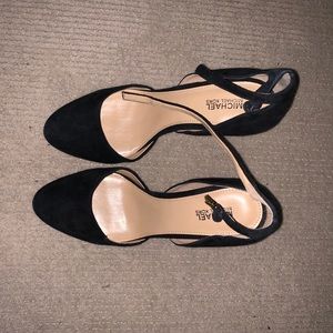 Georgia Suede Ankle-Strap Pump